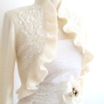 stylish trendy Lace Shrug for bride (6)