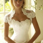 stylish trendy Lace Shrug for bride (9)