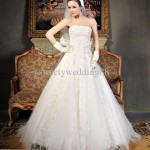 Top 9 Modish Wedding Gowns With Gloves and Veil Top 9 Modish Wedding Gowns With Gloves and Veil