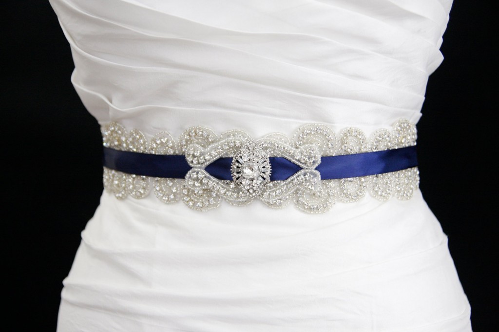 Jeweled Bridal Sash 2015 collection