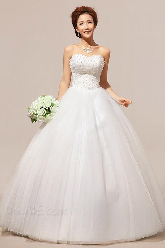 4 Pearl wedding dresses ideas (9)