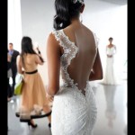 Beautiful open back lace wedding dress 2015 (1)