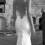 Beautiful open back lace wedding dress 2015 (7)