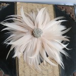 Ivory Bridal Fascinator Bridal by FancieStrands (11)