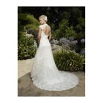 Lace & Chiffon Mermaid Wedding Dress (9)