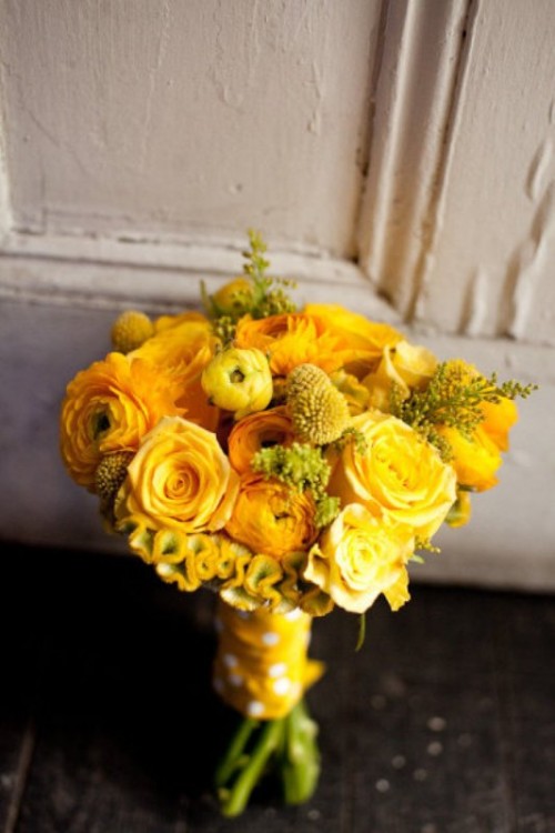 yellow wedding flowers ideas (1)