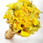 yellow wedding flowers ideas (15)