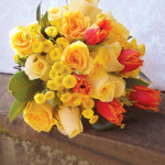 yellow wedding flowers ideas (9)