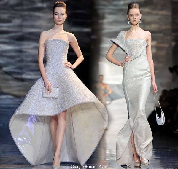 2 Giorgio Armani wedding and party wear collection for women 2015 (5)