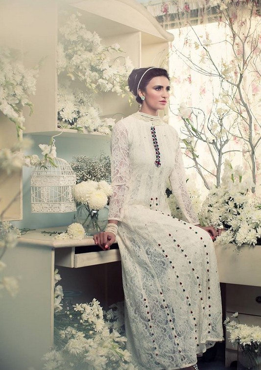 Anam Naeem Beautiful Formal Dresses Collection 2015 For Girls (1)