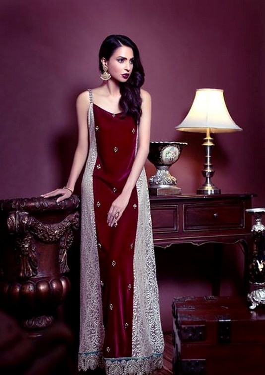 Anam Naeem Beautiful Formal Dresses Collection 2015 For Girls (2)