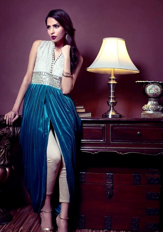 Anam Naeem Beautiful Formal Dresses Collection 2015 For Girls