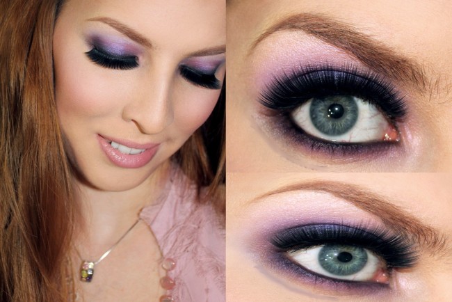 Perfect Purple Smokey Eyes shades ideas (11)