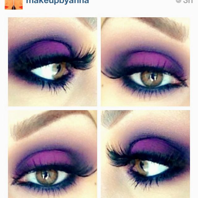 Perfect Purple Smokey Eyes shades ideas (2)