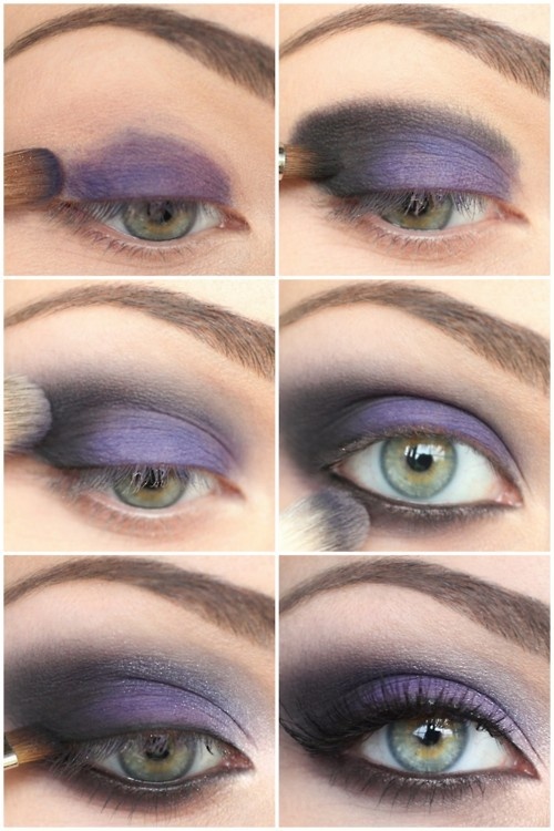 Perfect Purple Smokey Eyes shades ideas (5)