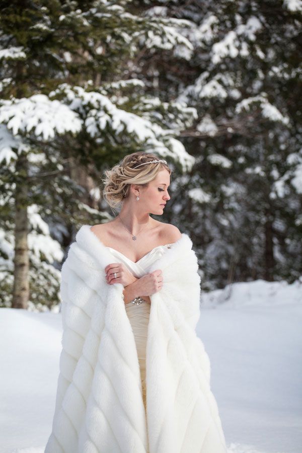 faux fur bridal wedding shawl collection (7)