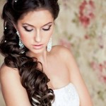 latest updo brides with the use of pearl; (4)