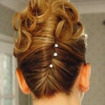 latest updo brides with the use of pearl; (5)