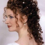 latest updo brides with the use of pearl; (6)