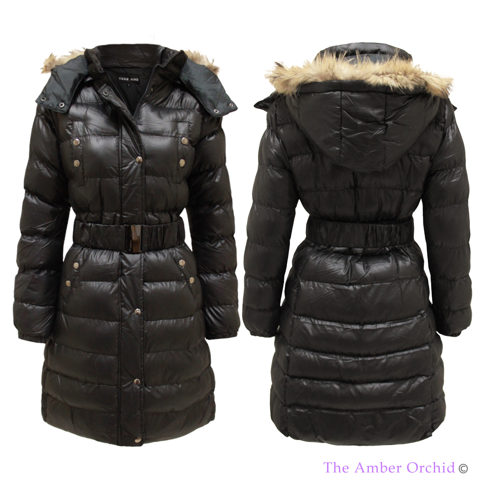 puffer coats with fur hood collection for girls (14)