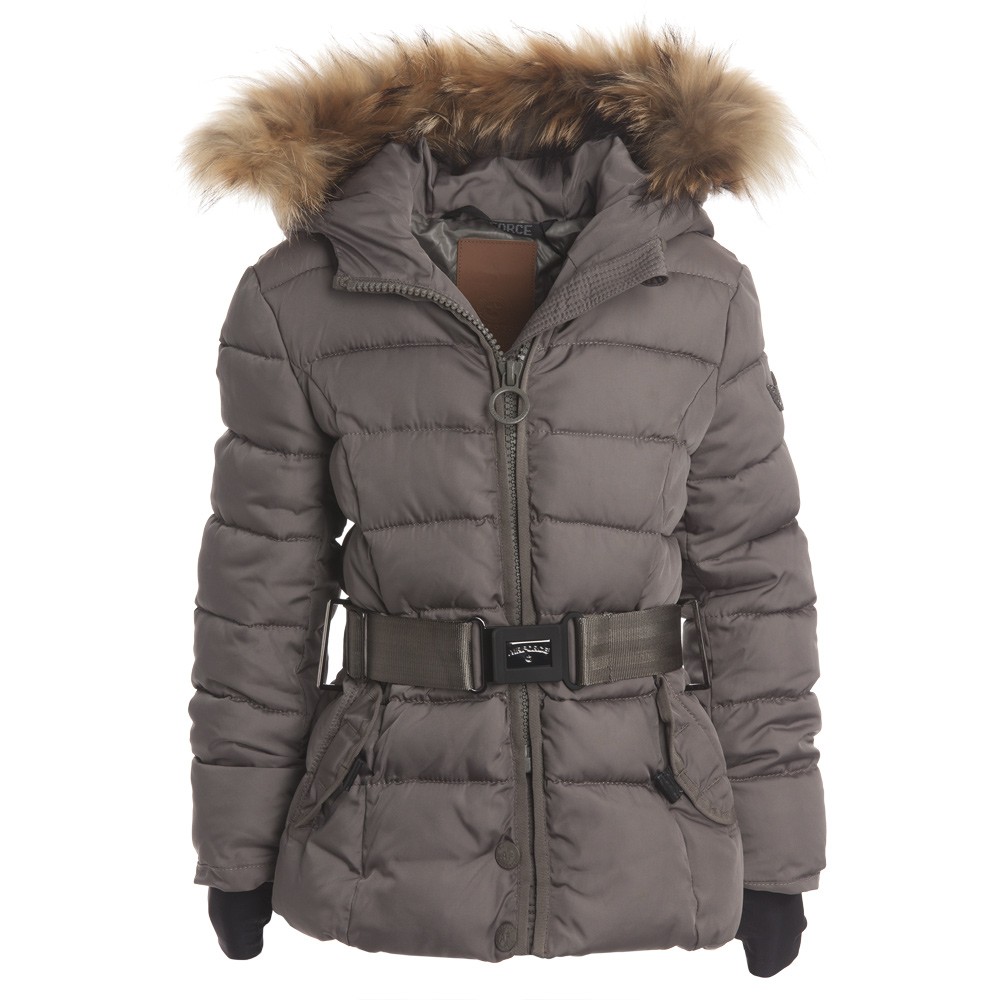 puffer coats with fur hood collection for girls (3)