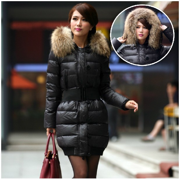 puffer coats with fur hood collection for girls