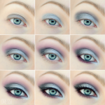 Tutorial Eye Makeup in Steps for Blue Eyes Tutorial Eye Makeup in Steps for Blue Eyes