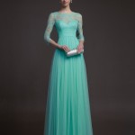 Exclusive Turquoise Stunning Evening Gowns Collection Exclusive Turquoise Stunning Evening Gowns Collection