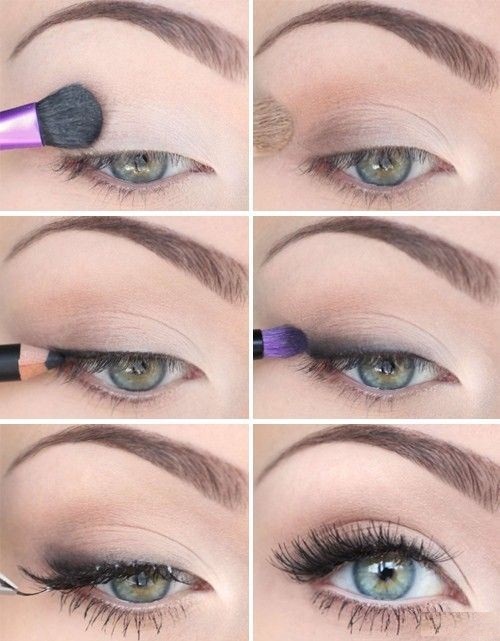 cute eye make up for green eyes