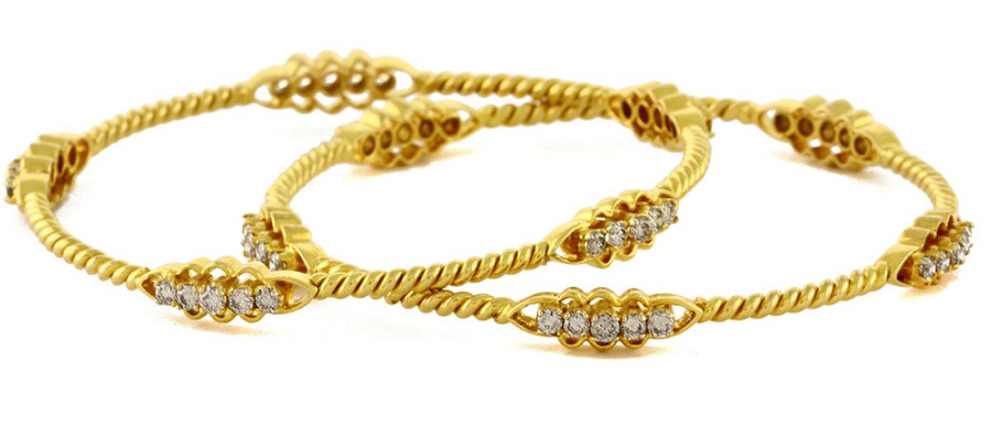 gold bangle designs in tanishq (6)