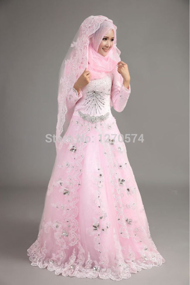 3 Muslim bridal dresses 2015 (3)