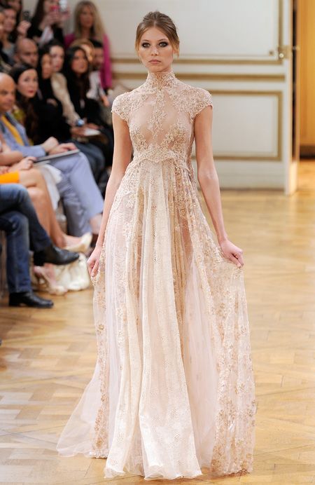 Short-Sleeves wedding gown (2)