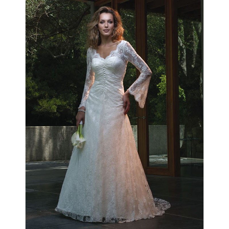 mature wedding dresses collection with sleeves (1)