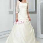 mature wedding dresses collection with sleeves (5)