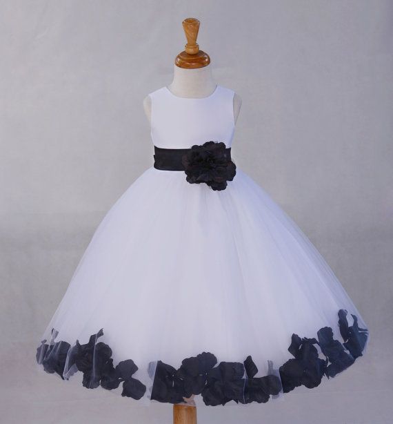 sash pageant petals wedding bridal dresses (2)
