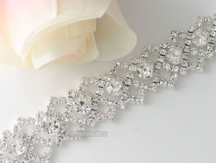 4Flower Girl Rhinestone Crystal Sash for girls (6)