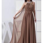 Brown Gowns for party wear for women (1)