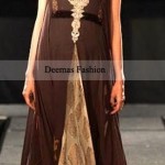 Brown Gowns for party wear for women (13)