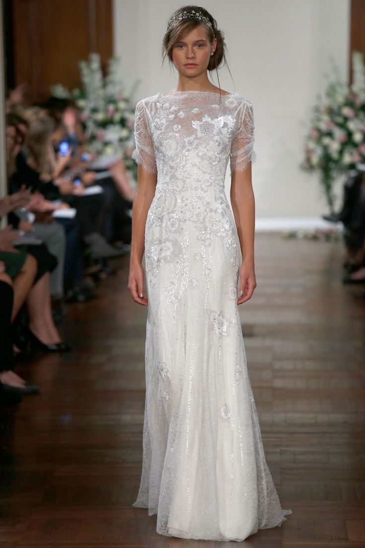 2lace style floor length bridal gown (4)