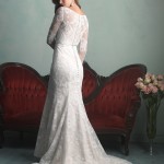 lace style floor length bridal gown (10)