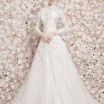 lace style floor length bridal gown (12)