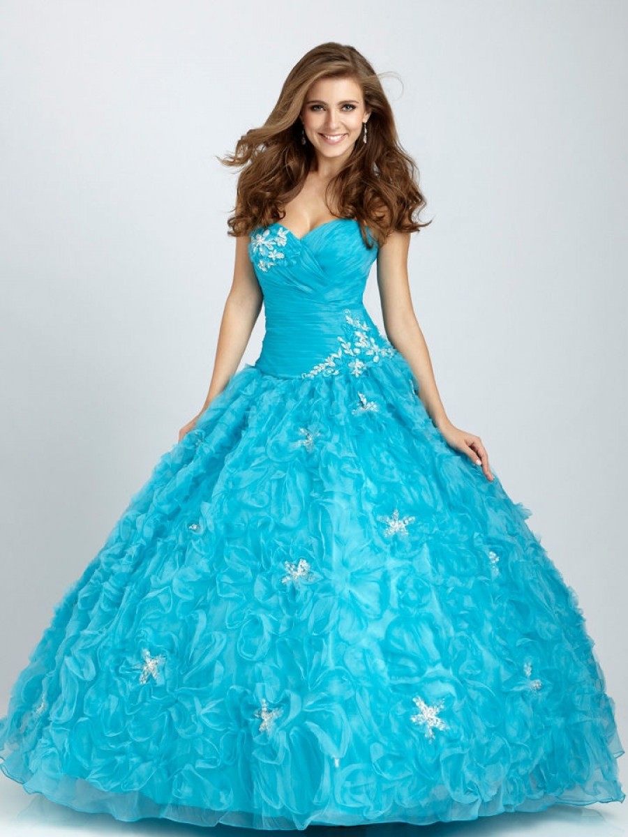 blue dress for wedding