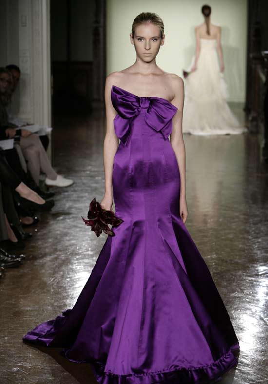 designer taffeta dress for weddng
