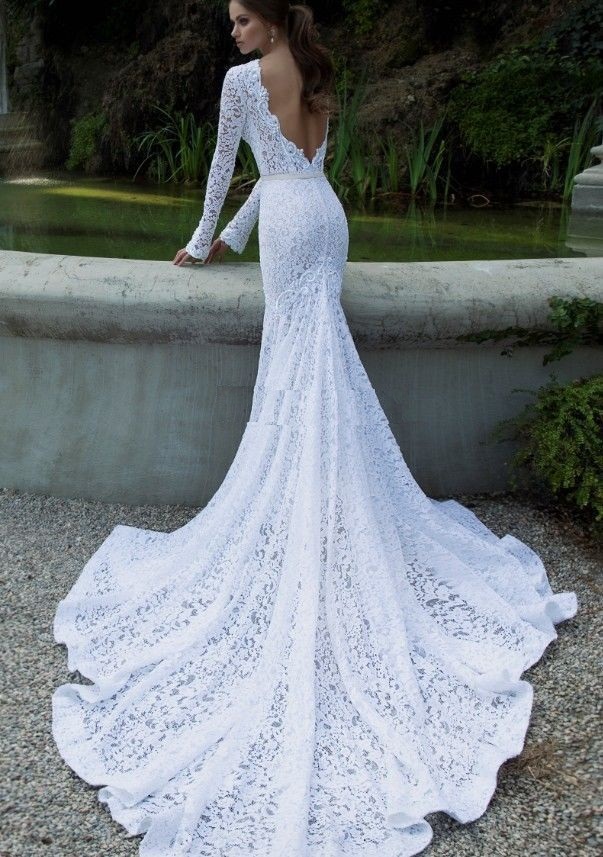 lace wedding gowns in vintage style (2)