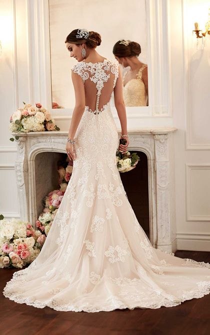 lace wedding gowns in vintage style (5)