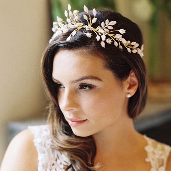 wedding flower crown