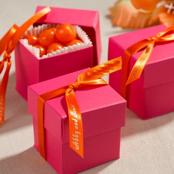 0Orange Wedding Favor ideas