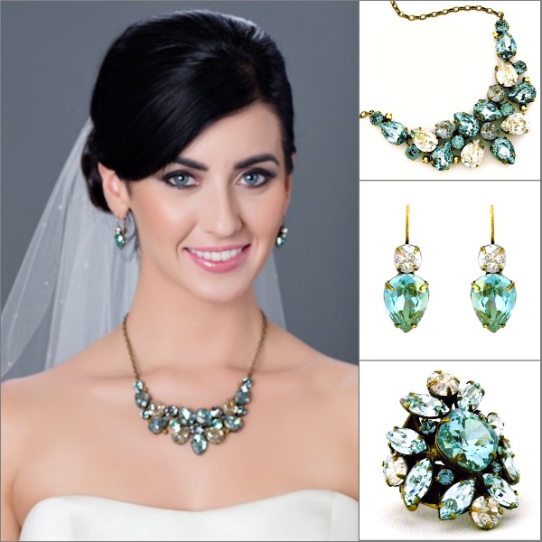 12. modern style vintage inspired bridal jewelry