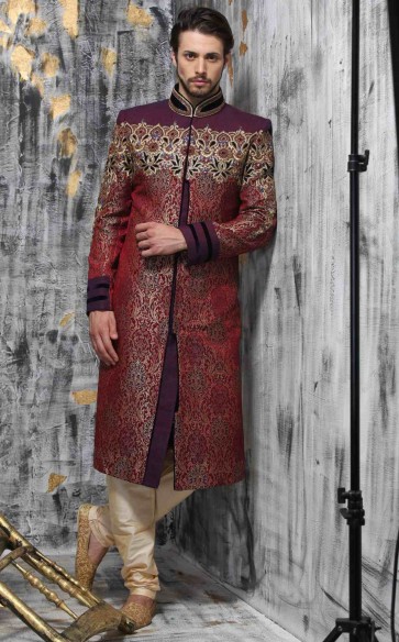 Popular Wedding sherwani from india (4)