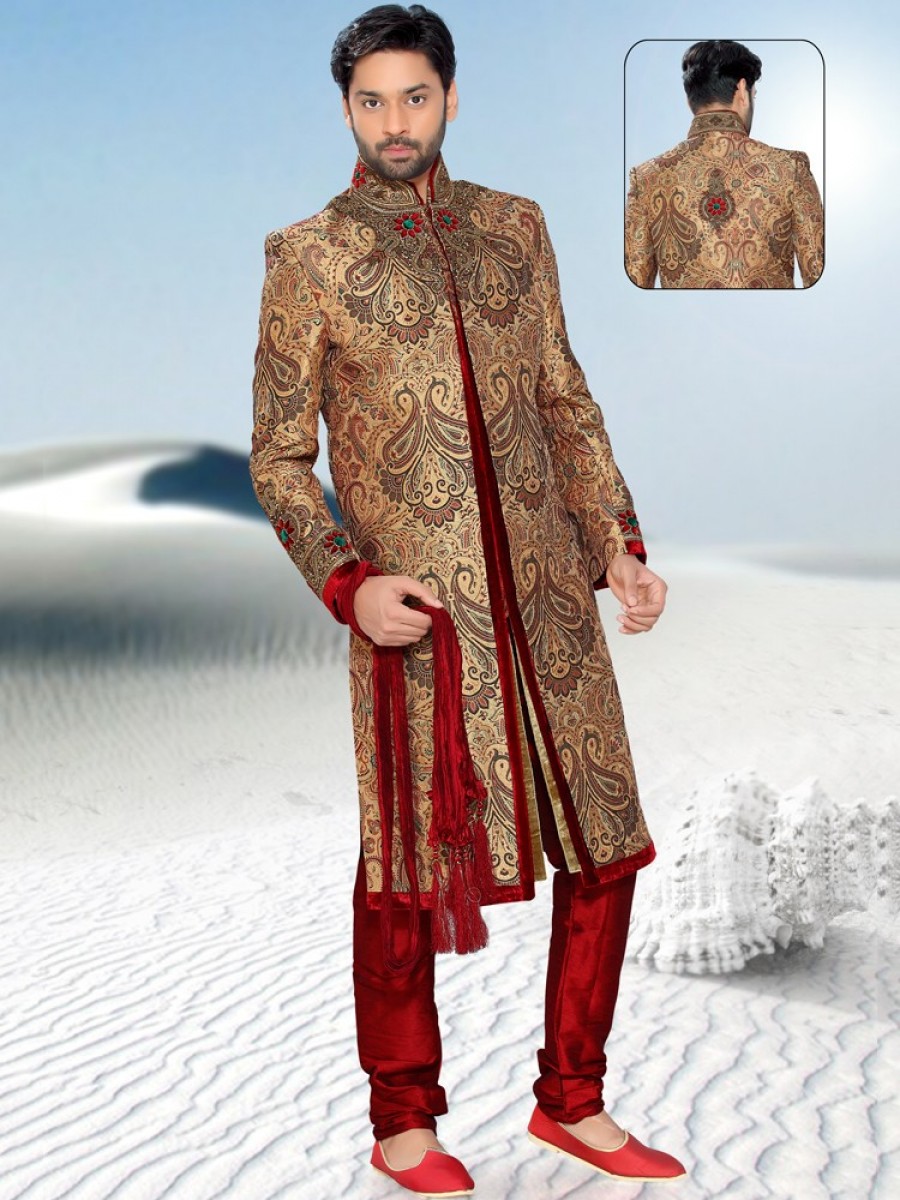 Popular Wedding sherwani from india (7)